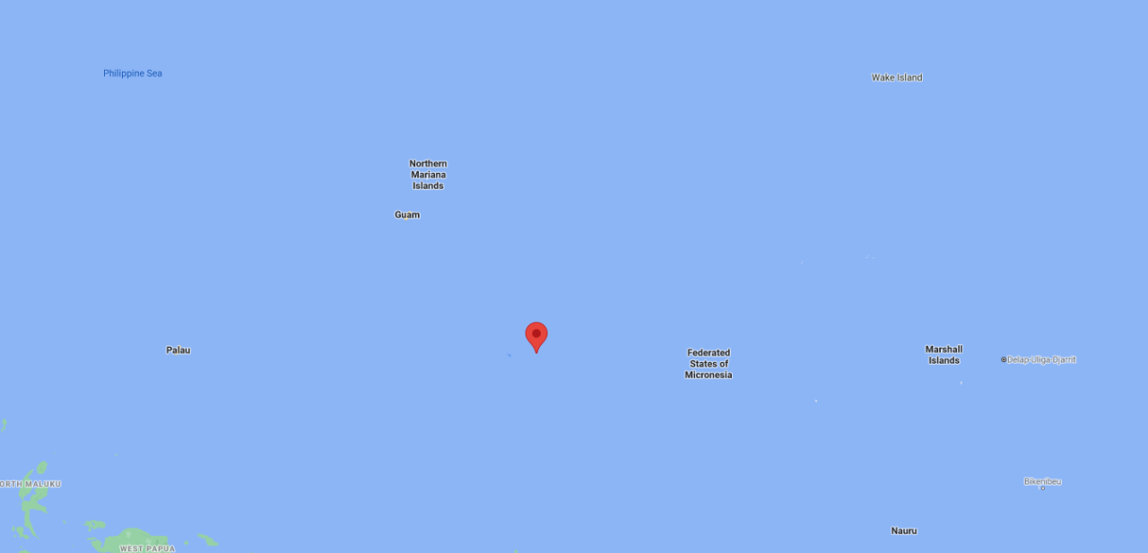 Kosrae Micronesia Fsm Palau Caroline Islands Marshall Islands